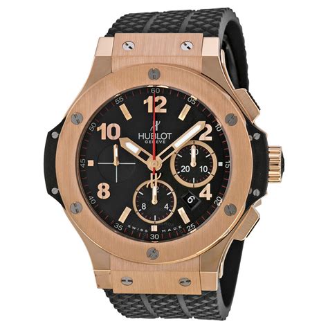 hublot big bang 18kt rose gold black dial|Hublot big bang evolution 44mm.